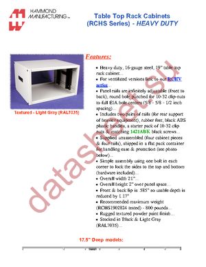 RCHS1901017LG1 datasheet  